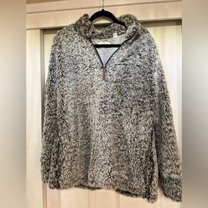 Grey quarter zip sweater (SOLD)